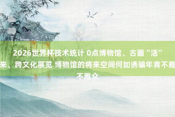 2026世界杯技术统计 0点博物馆、古画“活”起来、跨文化展览 博物馆的将来空间何如诱骗年青不雅众